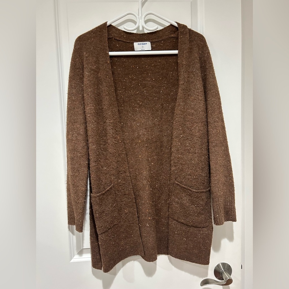 Old Navy Brown Cardigan Small - has pilling
